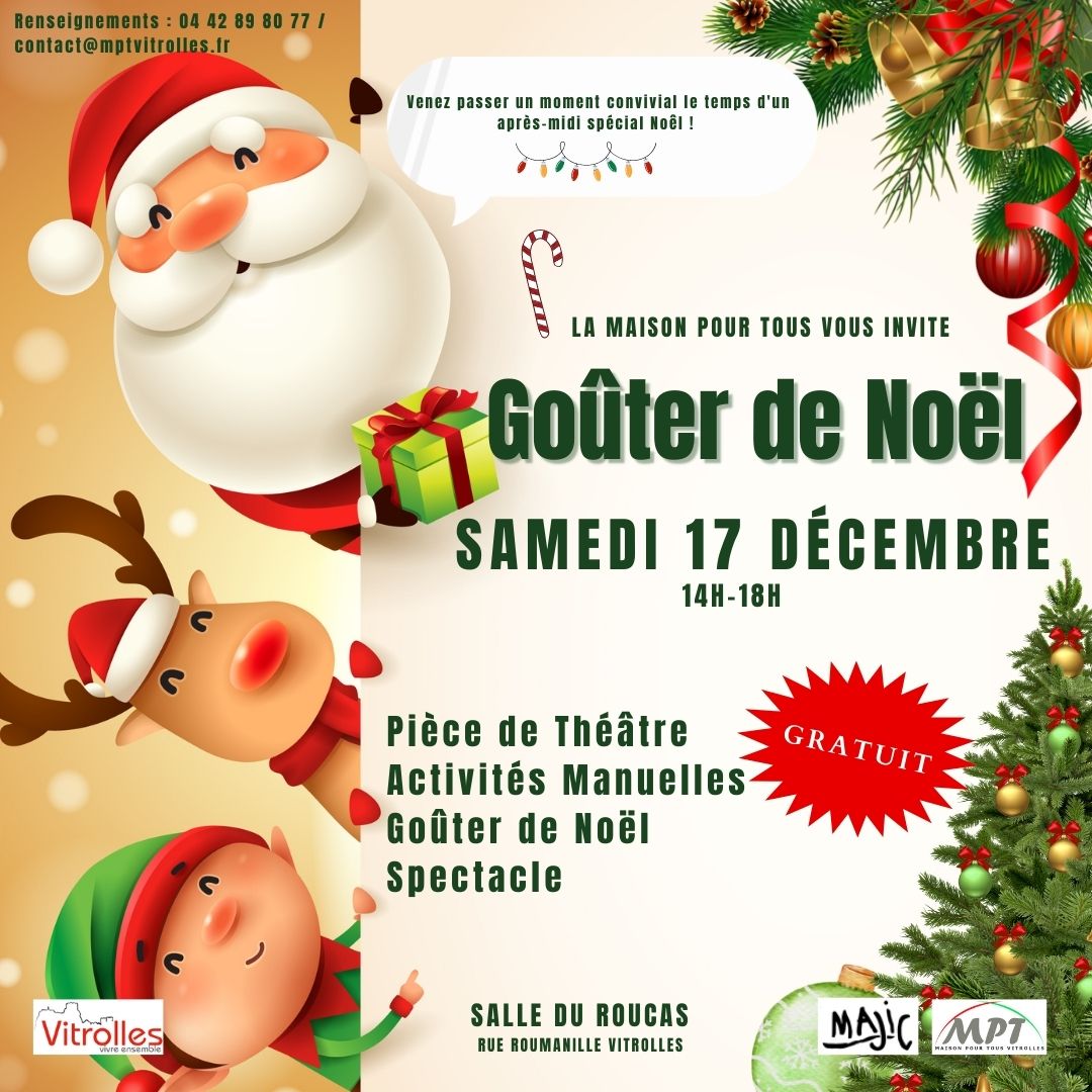 Goûter de Noël MPT Vitrolles
